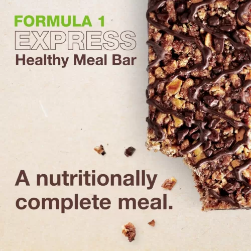 Ready to make the switch to a delicious, nutritious bar that fits your diet goals and busy life? The Formula 1 Express Meal Bar is waiting for you!