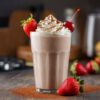 A glass with a Formula 1 Select Healthy Meal Nutritional Shake