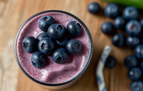 Quick and Easy Herbalife Vanilla Blueberry Protein Shake Recipe